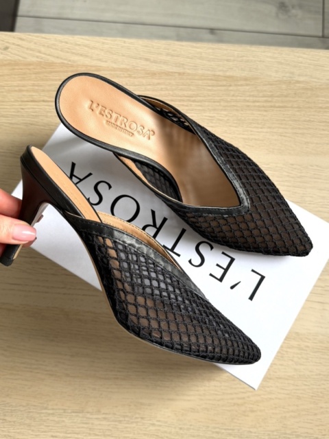 Klapki z siateczki L'estrosa