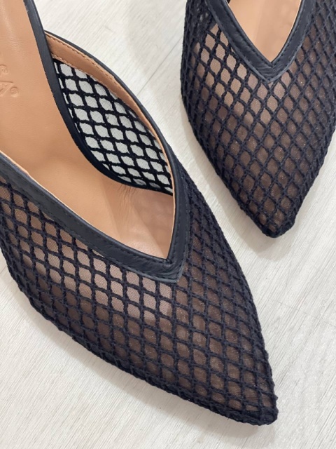 Klapki z siateczki L'estrosa