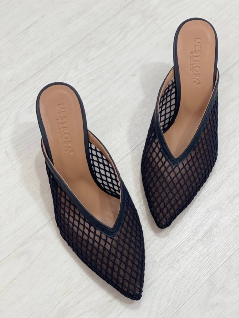 Klapki z siateczki L'estrosa