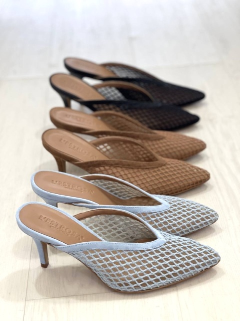 Klapki z siateczki L'estrosa