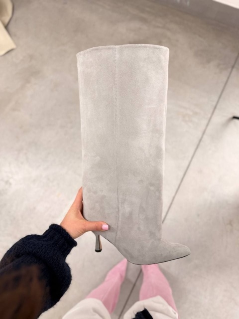 Szerokie kozaki na obcasie L’estrosa