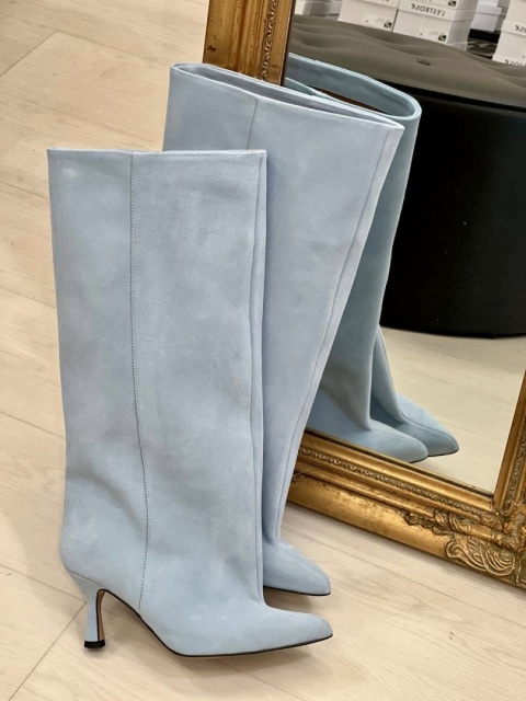 Szerokie kozaki na obcasie L’estrosa