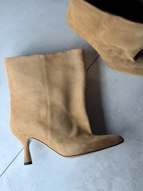 Zamszowe botki Wiola