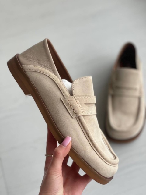 Zamszowe mokasyny L’estrosa