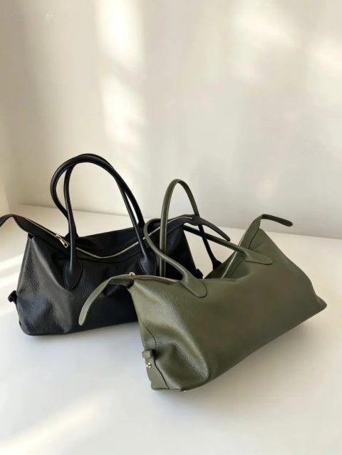 Duża skórzana torebka shopper Leather Country