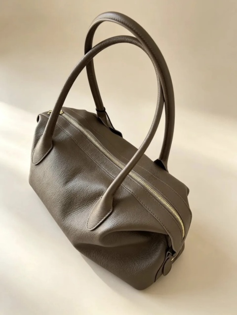 Duża skórzana torebka shopper Leather Country