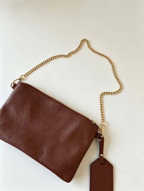 Duża skórzana torebka shopper Leather Country