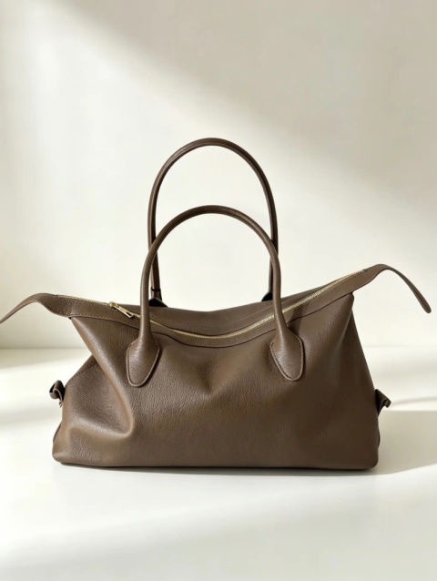 Duża skórzana torebka shopper Leather Country