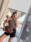 Duża skórzana torebka shopper Leather Country
