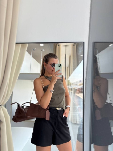 Duża skórzana torebka shopper Leather Country