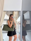 Duża skórzana torebka shopper Leather Country