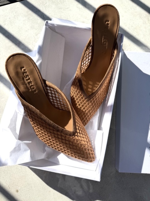 Klapki z siateczki L'estrosa