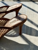 Klapki z siateczki L'estrosa