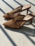 Klapki z siateczki L'estrosa