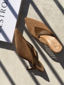 Klapki z siateczki L'estrosa