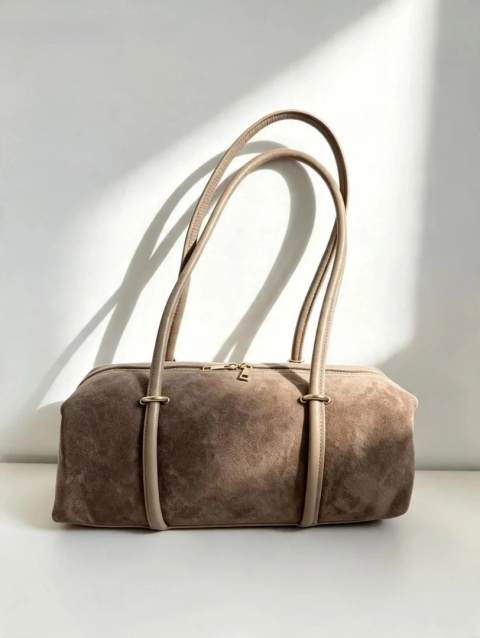 Torebka bagietka Leather Country — taupe