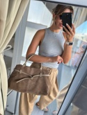 Zamszowa torebka Leather Country
