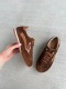 Zamszowe sneakersy Lancioni Lea — karmel