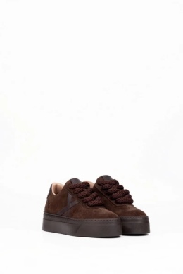 Sneakersy Zamszowe Chocolate Puff