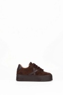 Sneakersy Zamszowe Chocolate Puff