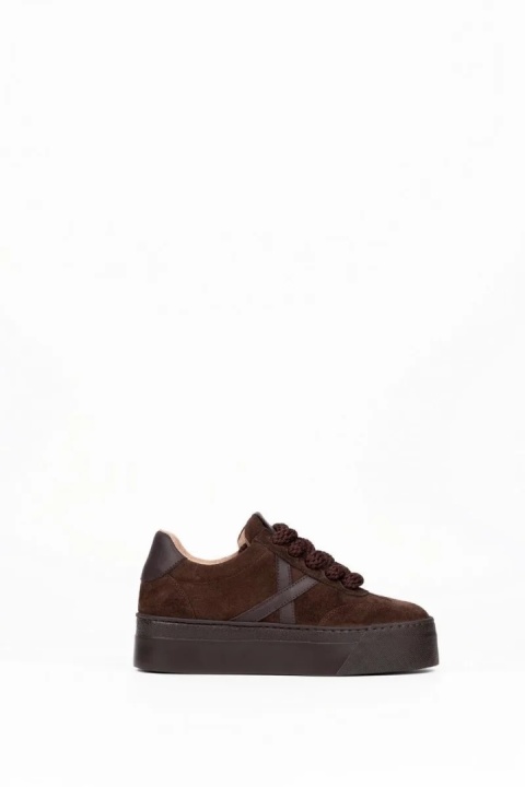 Sneakersy Zamszowe Chocolate Puff