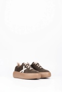 Sneakersy Zamszowe — taupe
