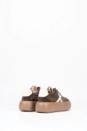 Sneakersy Zamszowe — taupe
