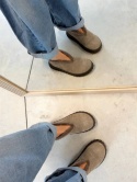 Zimowe kapcie ugg L'estrosa z futrem